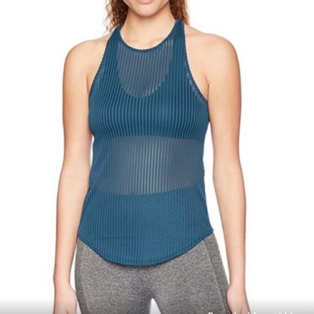 Alo Yoga | Ribbed Essence Racer Back Tank size Small Athletic Workout